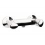Bateria natryskowa ścienna Deante Neo Vento BOV 040D chrom zdj.1