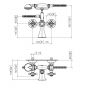 Dornbracht Madison bateria wannowo-prysznicowa ścienna chrom 25023360-00 zdj.2