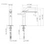 Dornbracht Lisse bateria umywalkowa stojąca wysoka chrom 33537845-00 zdj.2