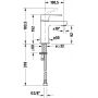 Duravit B.2 bateria umywalkowa stojąca chrom B21013002010 zdj.2