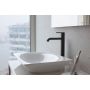 Duravit C.1 bateria umywalkowa stojąca czarny mat C11040002046 zdj.6
