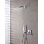 Duravit C.1 bateria prysznicowa podtynkowa termostatyczna chrom C14200015010 zdj.4