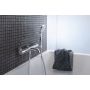 Duravit C.1 bateria wannowo-prysznicowa ścienna termostatyczna chrom C15220000010 zdj.5