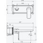 Excellent Clever 2.0 bateria umywalkowa podtynkowa chrom AREX.4115CR zdj.2