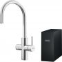 Franke Mythos Water Hub Sparkling bateria kuchenna stojąca stal 160.0708.955 zdj.1