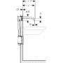 Geberit Piave bateria umywalkowa podtynkowa elektroniczna stal 116.261.SN.1 zdj.2