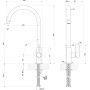 Gessi Monaco bateria kuchenna stojąca chrom 17159.031 zdj.2