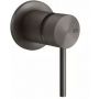 Gessi Flessa bateria wannowo-prysznicowa podtynkowa black metal brushed pvd 54019.707 zdj.1