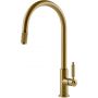 Gessi Venti20 bateria kuchenna stojąca złoto szczotkowane PVD 60622.716 zdj.1