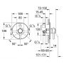 Grohe Atrio bateria prysznicowa podtynkowa chrom 19463001 zdj.2