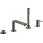 Grohe Lineare bateria wannowo-prysznicowa nawannowa Brushed Hard Graphite 19577AL1 zdj.1