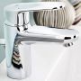 Grohe Europlus bateria umywalkowa z wyciąganą wylewką chrom 33155002 zdj.6