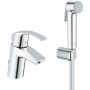 Grohe Eurosmart bateria umywalkowa ze słuchawką typu bidetta chrom 23124002 zdj.1