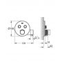 Grohe Grohtherm SmartControl bateria wannowo-prysznicowa podtynkowa termostatyczna ze zintegrowanym przyłączem chrom 29120000 zdj.2