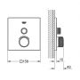 Grohe Grohtherm SmartControl bateria prysznicowa podtynkowa termostatyczna chrom/biały 29153LS0 zdj.2