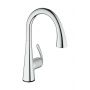 Grohe Zedra Touch bateria kuchenna elektroniczna chrom 30219001 zdj.1