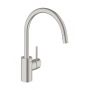 Grohe Concetto bateria kuchenna z wyciąganą wylewką stal nierdzewna 31483DC1 zdj.1