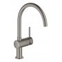 Grohe Minta bateria kuchenna stojąca Brushed Hard Graphite 32917AL0 zdj.1