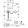 Grohe Essence bateria umywalkowa stojąca elektroniczna Cool Sunrise 36445GL0 zdj.2