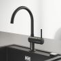 Zestaw Grohe K700 zlewozmywak granitowy 45,7x40,6 cm z baterią kuchenną Minta (31653AP0, 32917KS0) zdj.8