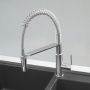 Zestaw Grohe K700 zlewozmywak stalowy 46,4x46,4 cm satyna i bateria kuchenna Get chrom (31578SD1, 30361000) zdj.7