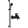Grohe Vitalio Comfort zestaw prysznicowy ścienny z baterią wannowo-prysznicową czarny mat ( 322782432, 269302431) zdj.1
