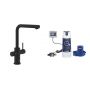 Zestaw Grohe Blue Pure Minta bateria kuchenna stojąca phantom black z filtrem (30590KF0, 40438001) zdj.1