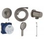 Zestaw Grohe Essence bateria podtynkowa z zestawem prysznicowym grafit (24057AL1, 28388A00, 27057AL0, 35600000, 26603AL0, 26574AL0) zdj.1