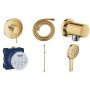 Zestaw Grohe Essence bateria podtynkowa z zestawem prysznicowym złoty (24057GL1, 28388GL0, 27057GL0, 35600000, 26603GL0, 26574GL0) zdj.1