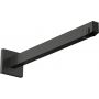 Hansgrohe ramię deszczownicy 39 cm ścienne czarny chrom szczotkowany 24337340 zdj.1