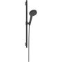 Hansgrohe Raindance Alive Select S zestaw prysznicowy ścienny czarny chrom szczotkowany 24602340 zdj.1