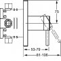 Hansa Designo bateria prysznicowa podtynkowa 41109577 zdj.3