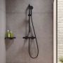 Hansgrohe Activera Select S zestaw prysznicowy ścienny termostatyczny czarny 28876670 zdj.8