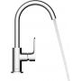 Hansgrohe Rebris S bateria umywalkowa stojąca czarny mat 72536670 zdj.1