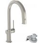 Hansgrohe Aqittura M91 bateria kuchenna z filtrem stojąca stal szlachetna finish 76826800 zdj.1