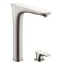 Hansgrohe PuraVida bateria kuchenna 2-otworowa stal 15812800 zdj.1