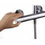Hansgrohe Vernis Blend zestaw prysznicowy termostatyczny ścienny z deszczownicą chrom 26276000 zdj.3