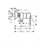 Hansgrohe Talis E2 bateria natryskowa jednouchwytowa 31662000 zdj.2