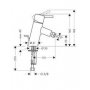 Bateria bidetowa jednouchwytowa Hansgrohe Talis S 32220000 zdj.2