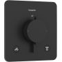 Hansgrohe Ecostat Comfort Q bateria wannowo-prysznicowa podtynkowa termostatyczna czarna 33713670 zdj.1