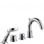 Element zewnętrzny do baterii 4-otworowej Hansgrohe Axor Uno² 38466000 zdj.1