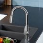 Hansgrohe Talis M51 bateria kuchenna stojąca z wyciąganą wylewką chrom 73850000 zdj.5