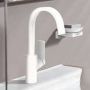 Hansgrohe Vivenis bateria umywalkowa stojąca EcoSmart biały mat 75030700 zdj.4