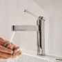 Hansgrohe Finoris bateria umywalkowa stojąca EcoSmart chrom 76010000 zdj.4