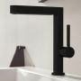 Hansgrohe Finoris bateria umywalkowa stojąca wysoka EcoSmart czarny mat 76060670 zdj.4