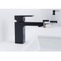 Hansgrohe Vernis Shape bateria umywalkowa stojąca czarny mat 71569670 zdj.3