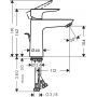 Hansgrohe Talis E bateria umywalkowa stojąca brąz szczotkowany 71713140 zdj.2