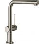 Hansgrohe Talis M54 bateria kuchenna stojąca stal szlachetna szczotkowana 72808800 zdj.1