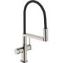Hansgrohe Talis Select M54 PowderSpray bateria kuchenna stojąca stal 72861800 zdj.1