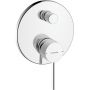 Hansgrohe Zesis S bateria wannowo-prysznicowa podtynkowa chrom 74416000 zdj.1